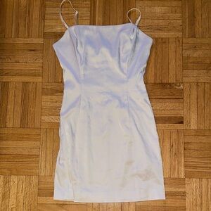 Sunday Best Slip mini satin Dress
